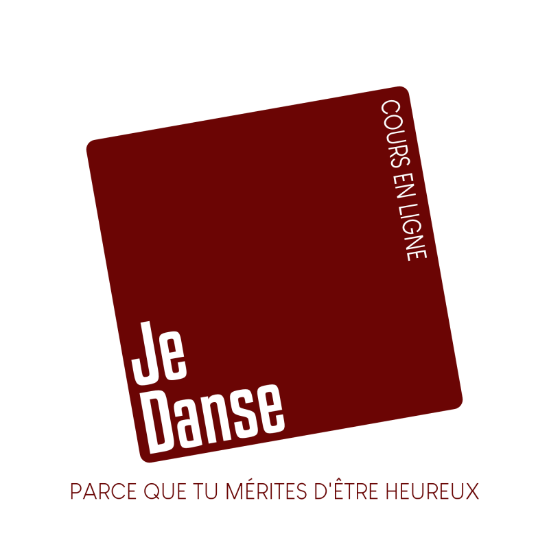 Je Danse + slogan - Blood Red